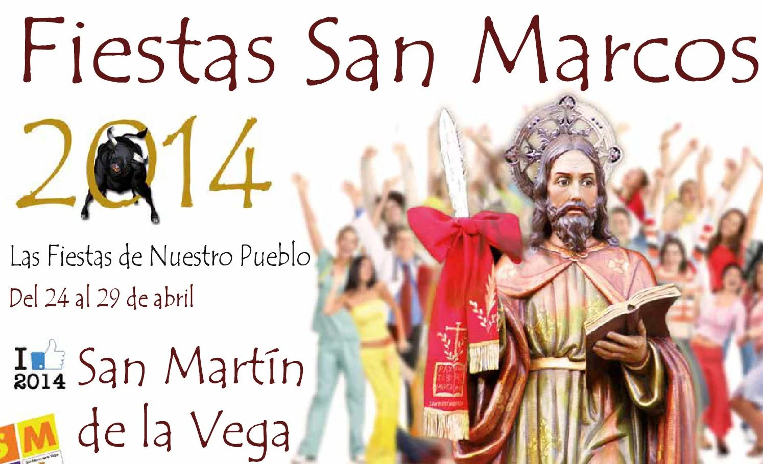 Fiestas en honor a San Marcos 2014 San Martín de la Vega